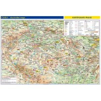 Česko příruční vlastivědná mapa 1:1 100 000