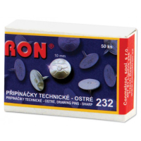Připínáčky RON 232 technické ostré 50ks