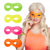 Škraboška neonová mix barev