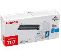 Toner Canon LBP-5000/CRG707C modrý