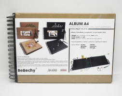 Album Scrapbook A4 30x21cm černé