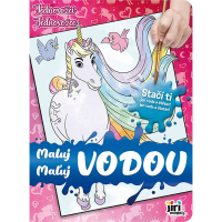Vodové omalovánky A4 Jednorožci