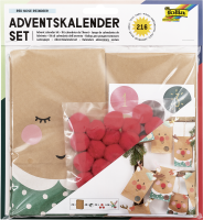 Adventní kalendář papírové sáčky 24ks