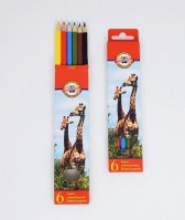 Pastelky KOH-I-NOOR 6ks