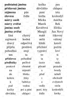 2.ročník Český jazyk Slovíčka