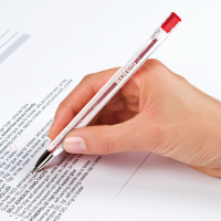 Kuličkové pero Kores K11 Pen červené