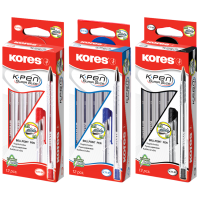 Kuličkové pero Kores K11 Pen červené