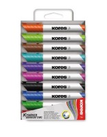 Popisovače Kores K-Marker 10ks