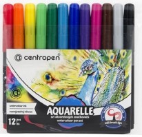 Popisovače Centropen 8683 Aquarelle