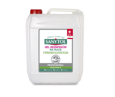 Dezinfekční gel na ruce Sanytol Professional 5l