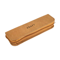 Penál etue studentský PASTELINi KRAFT nature