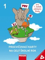 1.ročník Český jazyk Procvičovací karty na celý školní rok pro děti s SVP