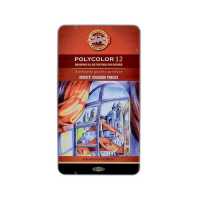Umělecké pastelky KOH-I-NOOR 3822 Polycolor 12ks