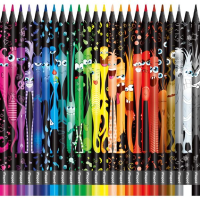 Trojhranné pastelky Maped Color'Peps Monster 24ks