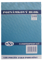 Poznámkový blok A5 NCR 100ls