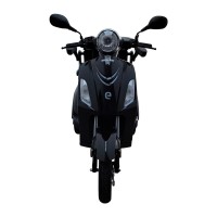 Elektrický tříkolový vozík RACCEWAY® VIA-MS09, černý lesklý
