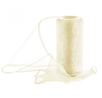 Organza 12cm/10y krémová