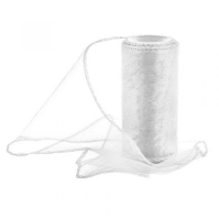 Organza 12cm/10y bílá