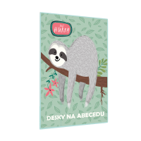 Desky na abecedu Lenochod