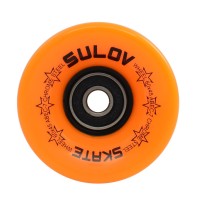 Kolečka Penny board NEON ORANGE 60 x 45mm 85A, sada 4ks, s ložisky
