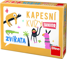 Cestovní kapesní kvíz junior Zvířata