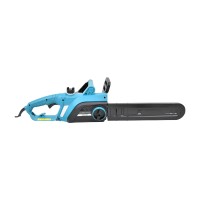 Elektrická pila 2000W s dvojitou brzdou a automatickým mazáním, modro-zelená