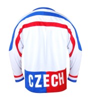 Hokejový dres ČR 7, bílý, vel. L