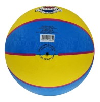 Basketbalový míč SPORTTEAM® žluto-modrý