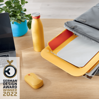 Nastavitelný stojan pod notebook Leitz Ergo Cosy žlutý