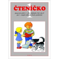 1.ročník Český jazyk Čteníčko 1 Pracovní sešit ke slabikáři