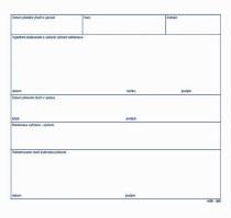 Tiskopisy MSK reklamační list 2/3 A4/380