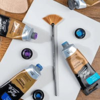 Štětec vějířový Mont Marte Acrylic PREMIUM č.10