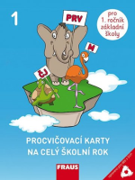 1.ročník Český jazyk Matematika Prvouka sada procvičovacích karet