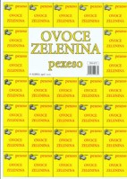 1.ročník Prvouka Pexeso ovoce-zelenina