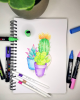 Sada popisovačů POSCA PC-3M Uni 16ks