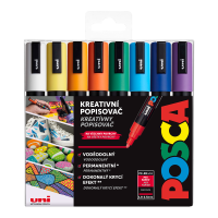 Sada popisovačů POSCA PC-5M Uni 16ks Basic