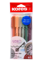 Kuličkové pero Kores Pen Vintage Style 6ks