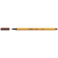 Liner STABILO point 88/75 hnědý zemitý