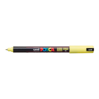Popisovač POSCA PC-1MR Ultra 0,7mm pastelově žlutá