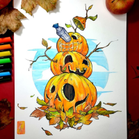 Popisovač POSCA PC-1MR Ultra 0,7mm pastelově žlutá