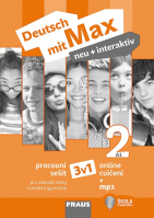 Německý jazyk Deutsch mit Max neu+interaktiv 2 3v1 Pracovní sešit a online cvičení+mp3
