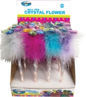 Kuličkové pero Krystal flower