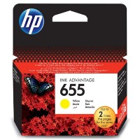 Inkoustová cartridge HP 655 CZ112AE žlutá