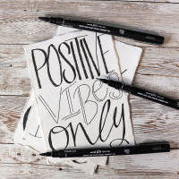 Sada linerů Calligraphy 8ks černá