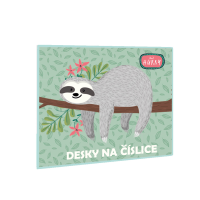 Desky na číslice Lenochod
