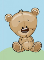 Zápisník Medvídek linkovaný