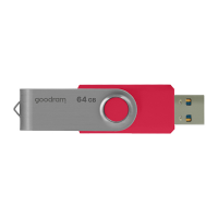 Goodram USB flash disk USB 3.0 (3.2 Gen 1) 64GB UTS3 červený
