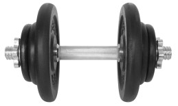 Činka nakládací LIFEFIT® jednoruční 17 kg, 30mm tyč/6x kotouč